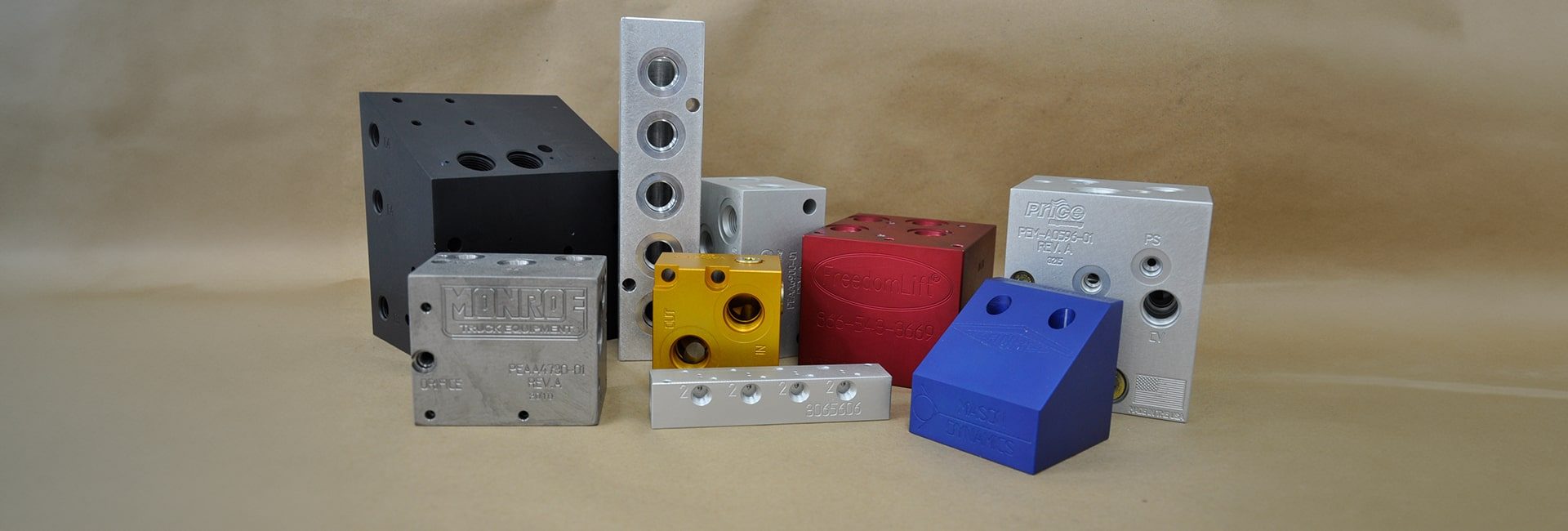 Custom Hydraulic Manifold Block